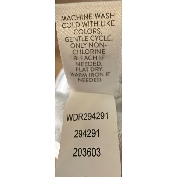 J.Jill 100% Cotton Blue White Striped Sundress Size 4X Tiered Maxi Dress Boho‎ - Picture 4 of 7